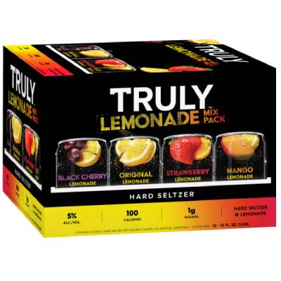 Truly Lemonade Variety Pack 12 Cans